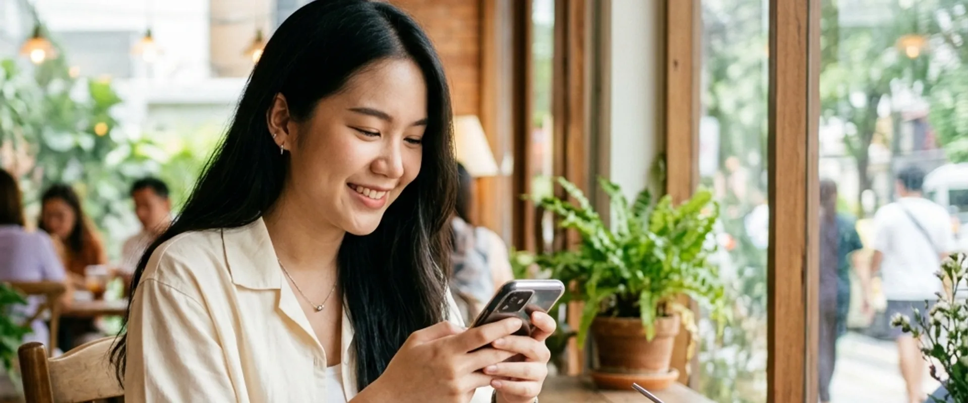 ลูกค้าใช้ LINE สั่งอาหาร